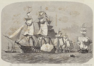 La Visita della Regina a Cherbourg da Edwin Weedon